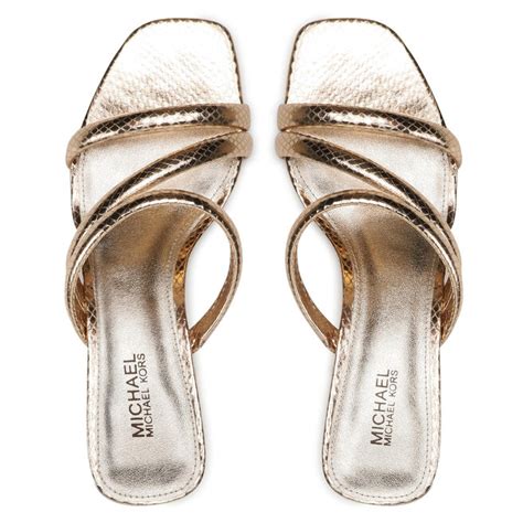 michael kors pantoletten gold